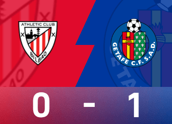 西甲战报：马约拉尔一击制胜，赫塔菲1-0小胜毕包